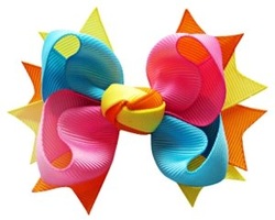 How To Make A Hair Bow With Ribbon
